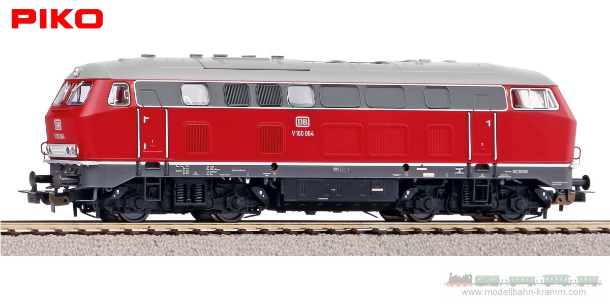 Piko 52404, EAN 4015615524045: Diesel locomotive series V 160 of the DB, era III