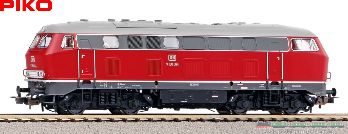 Piko 52406, EAN 4015615524069: Diesel locomotive V 160 of the DB, era III, with sound