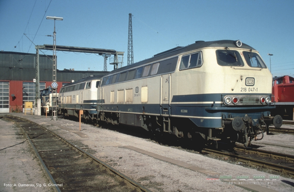 Piko 52408, EAN 4015615524083: Diesel locomotive class 216 of the DB, era IV