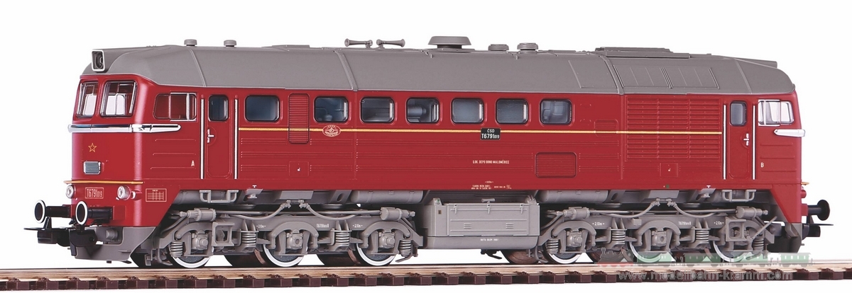 Piko 52819, EAN 4015615528197: Diesel locomotive T679 of the CSD, era IV, DC, H0-gauge
