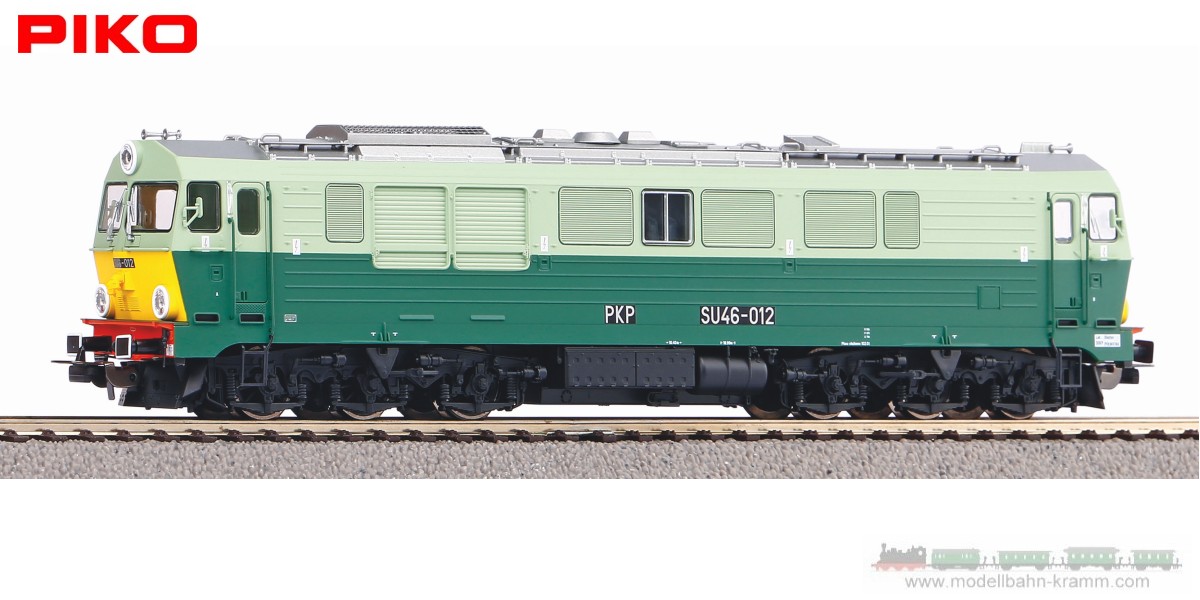 Piko 52867, EAN 4015615528678: Diesel locomotive SU46 of the PKP, era V, DC, H0 gauge