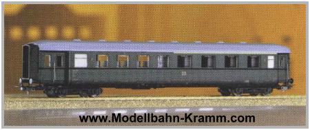 Piko 53272, EAN 4015615532729: H0 DC Schürzeneilzugwagen AB4üml 1./2. Klasse DR III