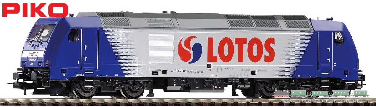 Piko 57343, EAN 4015615573432: H0 AC digital Diesellok TRAXX LOTOS PKP VI