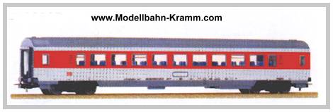 Piko 57610, EAN 4015615576105: H0 DC IC Personenwagen 1. Klasse + rotes Fensterband DB AG V