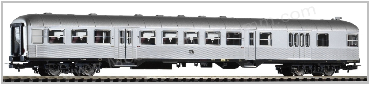 Piko 57667, EAN 4015615576679: H0 DC Nahverkehrssteuerwagen 2. Klasse BD4nf DB III Silberling