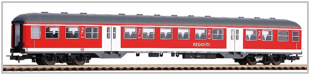 Piko 57675, EAN 4015615576754: H0 DC Nahverkehrswagen n-Wagen 2. Klasse DB AG VI