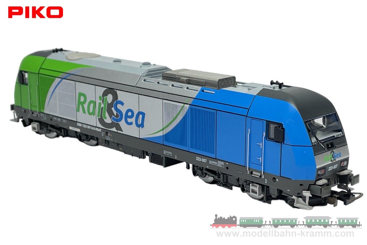 Piko 57996, EAN 4015615579960: H0 DC analog Diesellok Herkules BR 223 Rail & Sea