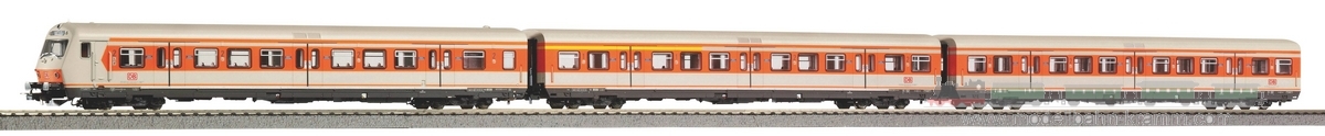Piko 58226, EAN 4015615582267: H0 DC 3er Set x-Wagen S-Bahn mit Steuerwagen DB AG V