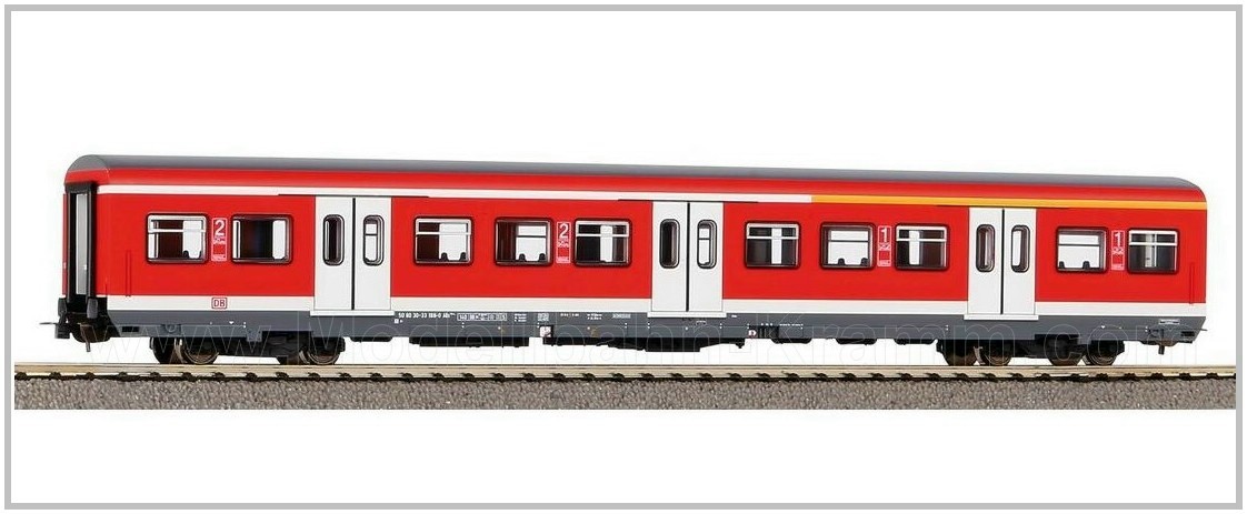 Piko 58505, EAN 4015615585053: H0 DC S-Bahn x-Wagen 1./2. Klasse DB AG V