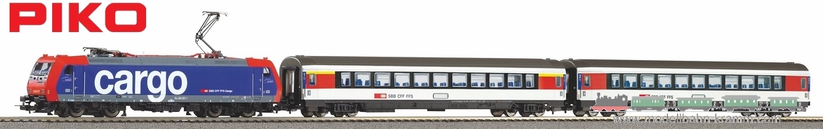 Piko 59107, EAN 4015615591078: H0 DC digital Start-Set PIKO SmartControl light Set Personenzug SBB
