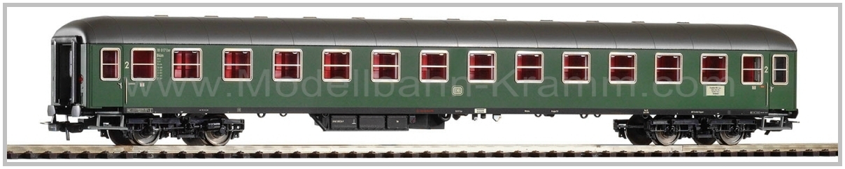 Piko 59640, EAN 4015615596400: H0 DC Schnellzugwagen 2. Klasse DB III