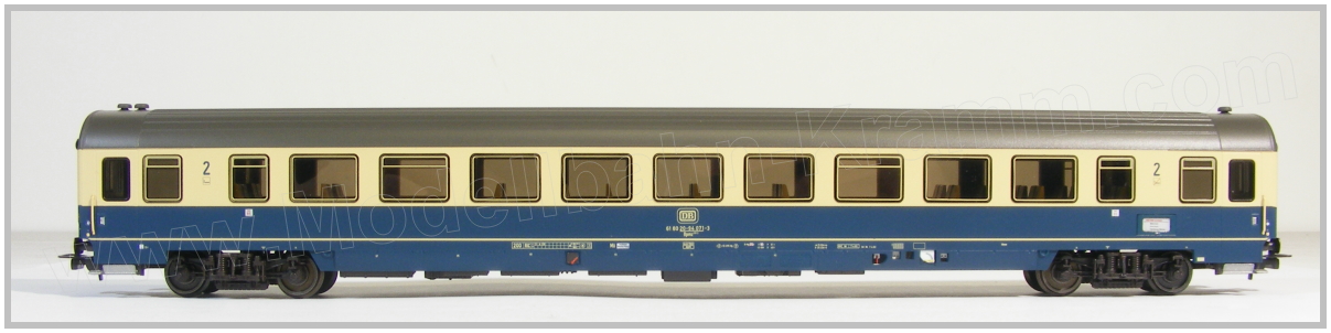 Piko 59664, EAN 4015615596646: H0 DC IC Großraumwagen 2. Klasse Bpmz 291 DB IV