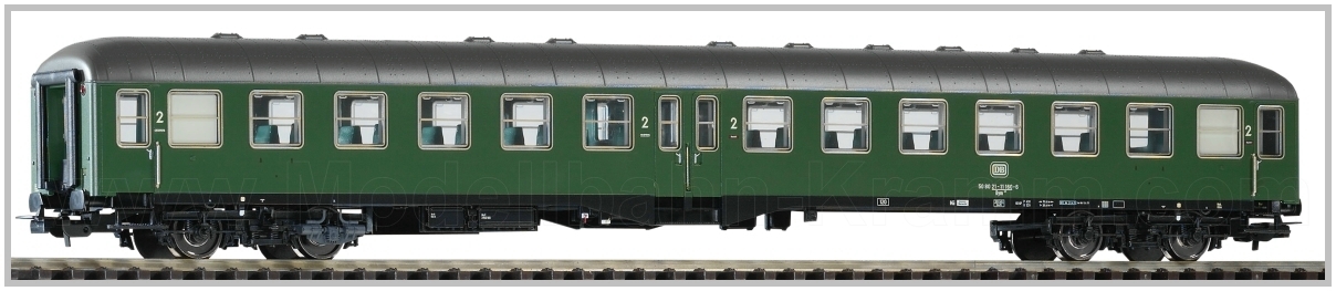 Piko 59680, EAN 4015615596806: H0 DC Mitteleinstiegswagen 2. Klasse Bym DB IV