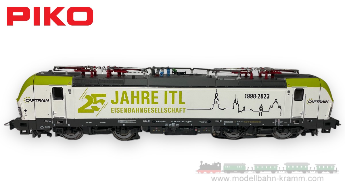 Piko 71305, EAN 2000075540225: H0 DC digital und Sound, E-Lok 193 897-6 ITL/Captrain 25 Jahre ITL