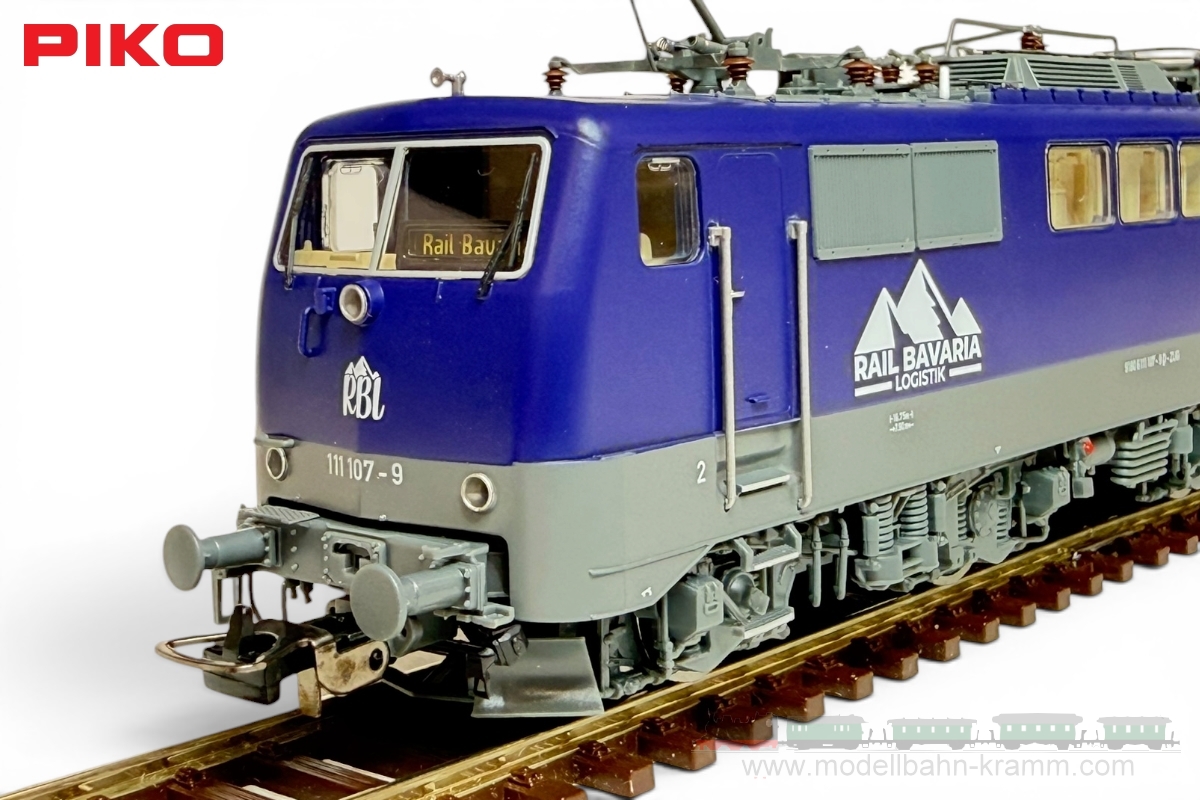 Piko 71314, EAN 4015615713142: H0 DC analog E-Lok BR 111 Raill Bavaria