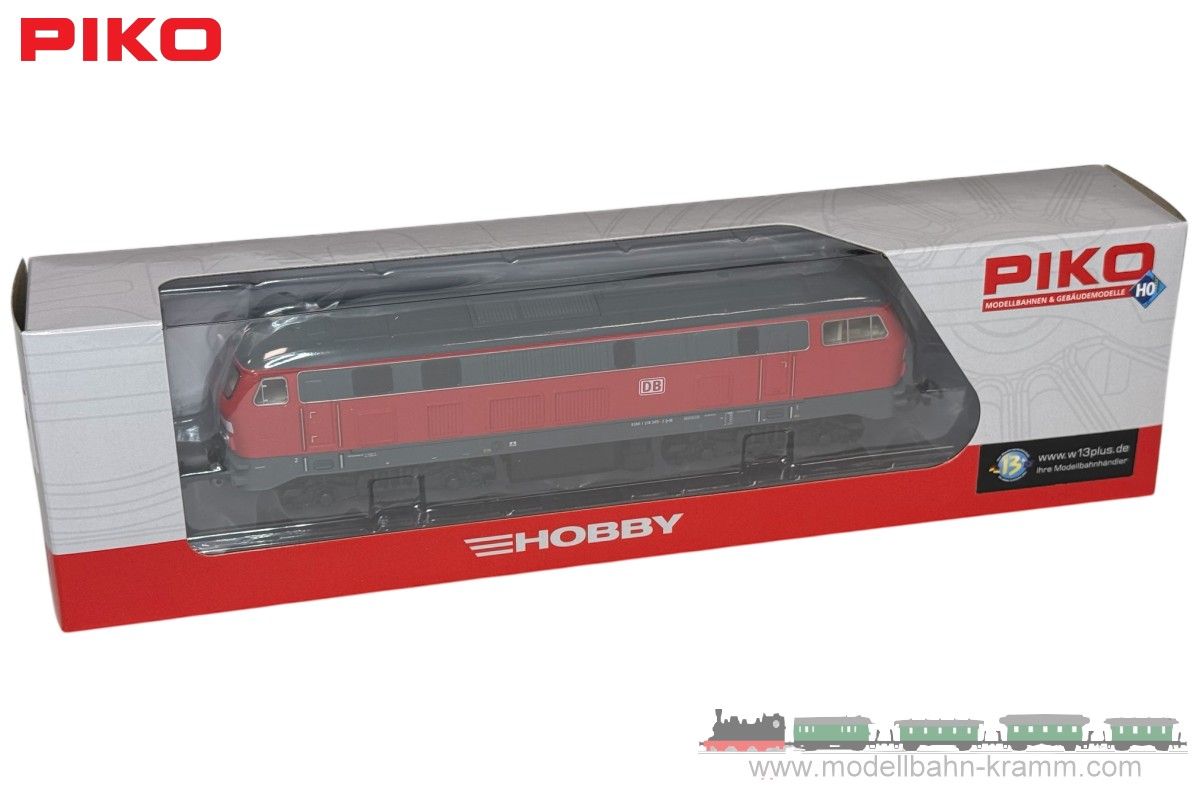 Piko 71372, EAN 4015615713722: H0 DC Diesellok BR 218 385-3 DBAG