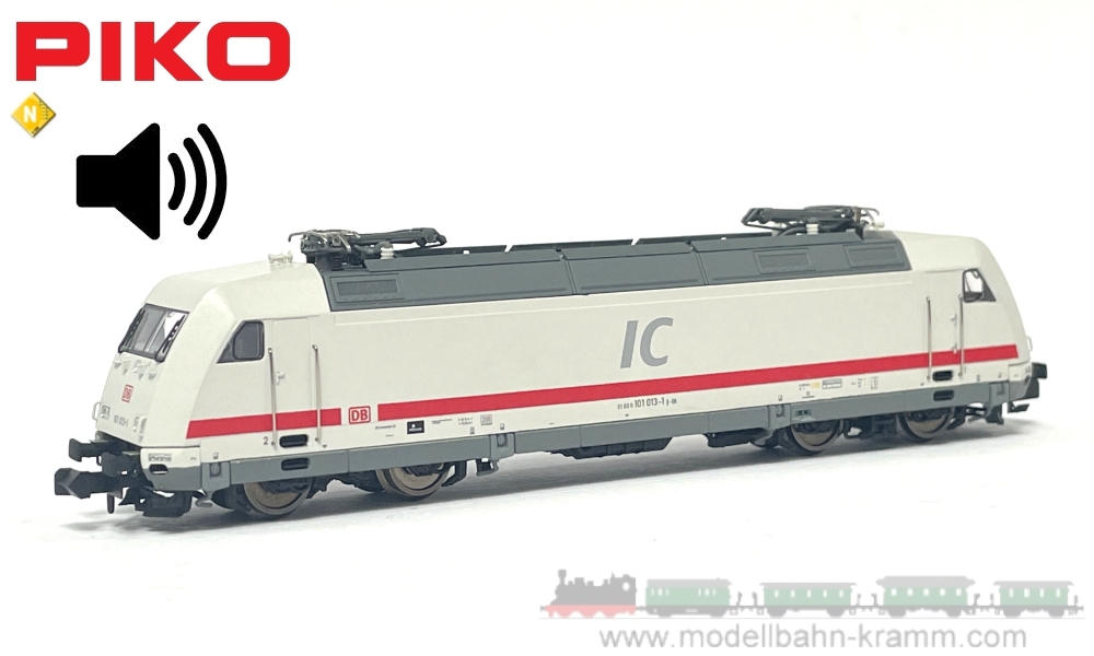 Piko 71603, EAN 4015615716037: N analog electric locomotive 101 013-1 era VI of DBAG in IC livery