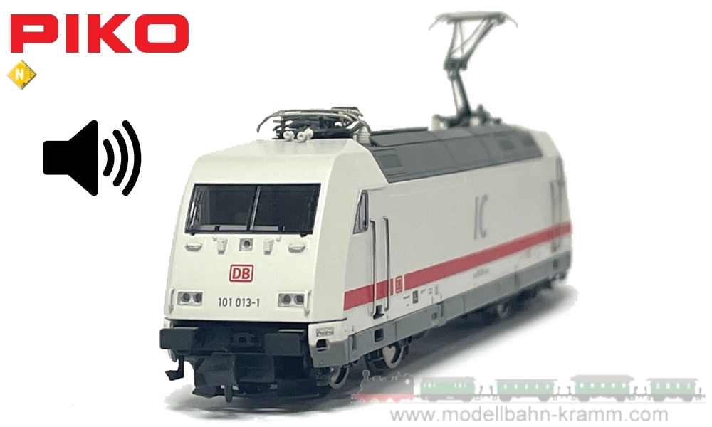 Piko 71603, EAN 4015615716037: N analog electric locomotive 101 013-1 era VI of DBAG in IC livery