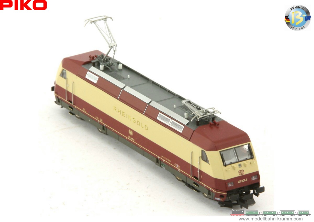 Piko 71610, EAN 4015615716105: N analogue BR 101 Rheingold, DB, Museum Koblenz