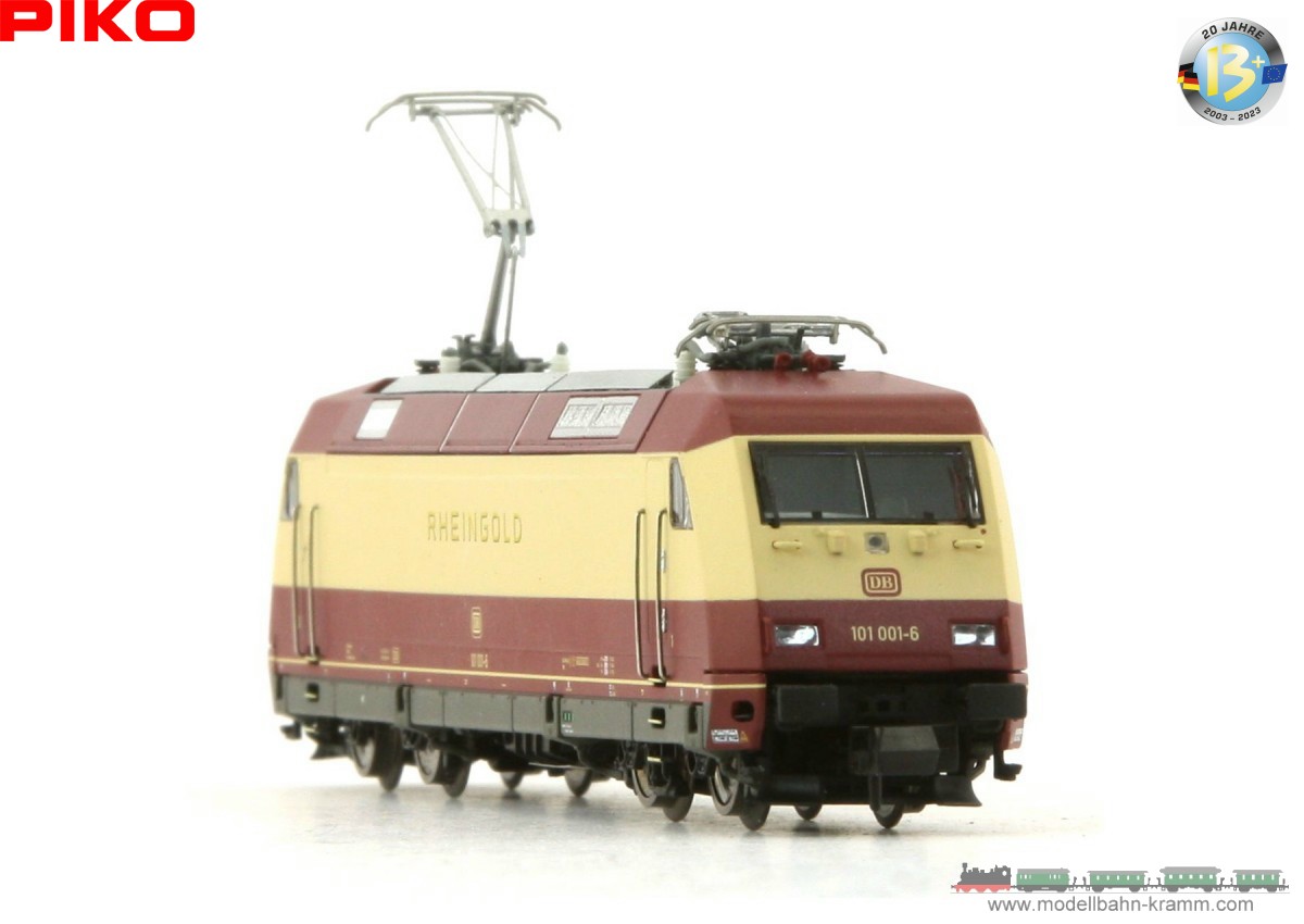 Piko 71610, EAN 4015615716105: N analogue BR 101 Rheingold, DB, Museum Koblenz