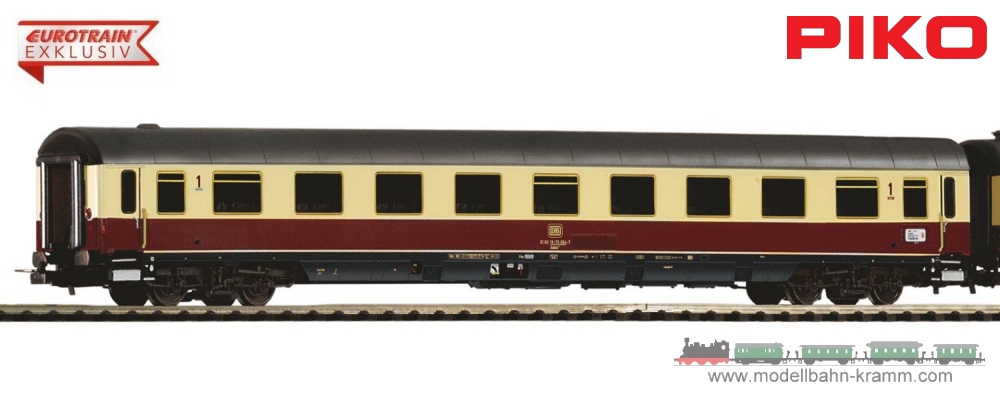 Piko 72214, EAN 4015615722144: H0 AC analog 3er Set Intercitywagen IC 178 DB