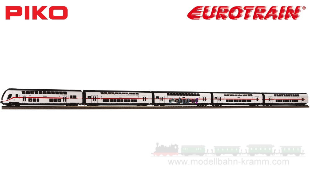 Piko 72216, EAN 4015615722168: H0 AC Wagenset 5-teilig IC 2442 Köln, DB AG, Epoche VI