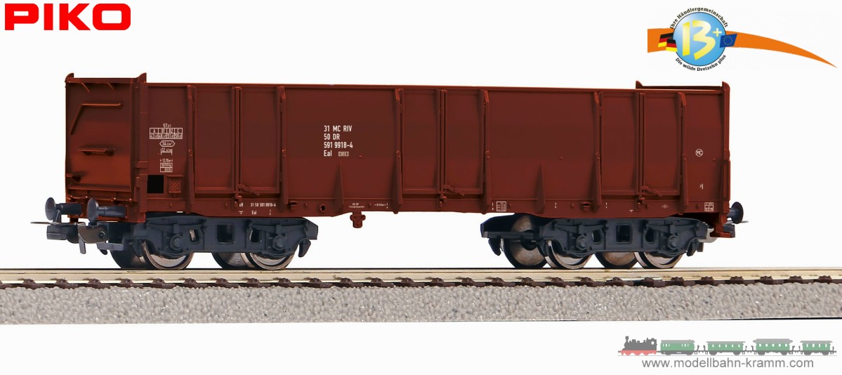 H0 DC Hochbordwagen Eaos der DR