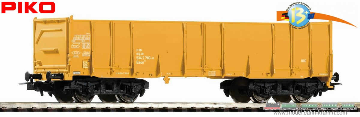 H0 DC Hochbordwagen Eaos der Bahnbau