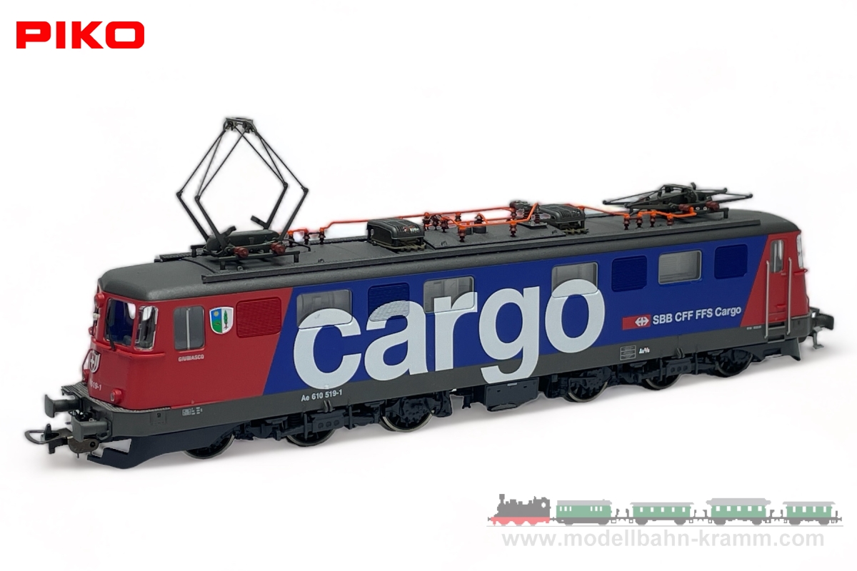 H0 AC Sound E-Lok Sr. 610 519-1 Giubiasco, SBB Cargo