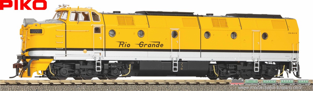 Piko 97451, EAN 4015615974512: H0 DC Sound, Diesellok ML 4001 D&RGW