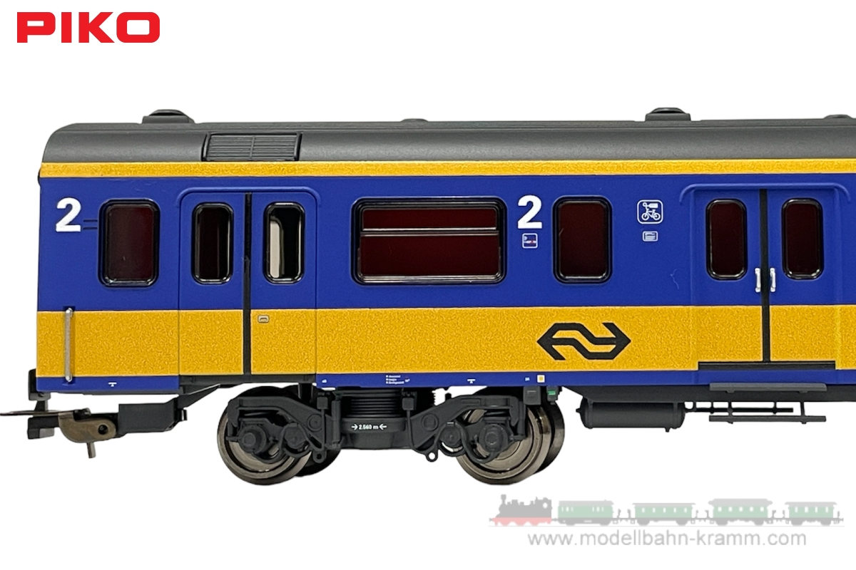 Piko 97632, EAN 4015615976325: H0 DC Personenwagen mit Gepäckabteil ICR 2. Klasse NS
