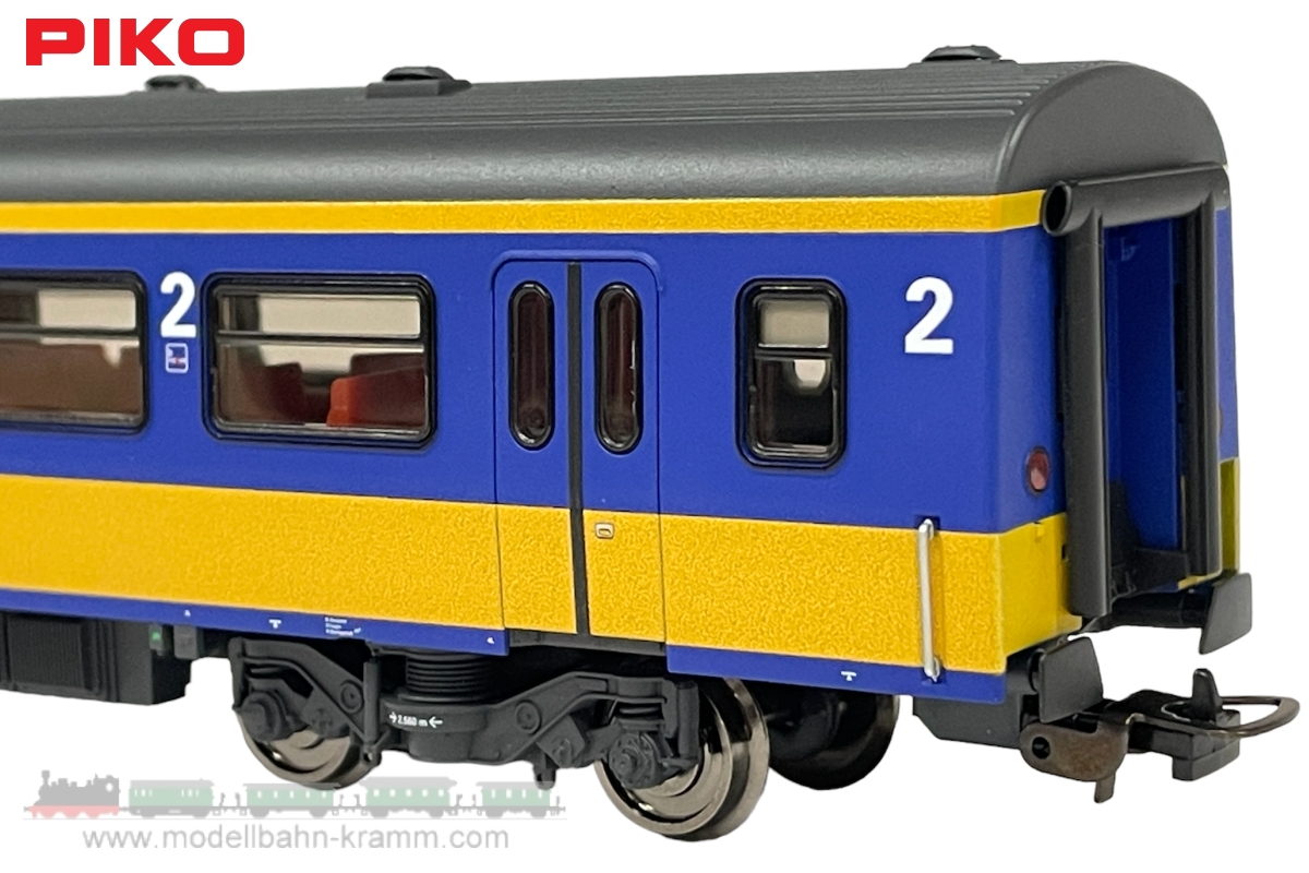 Piko 97633, EAN 4015615976332: H0 DC Personenwagen ICR 2. Klasse NS