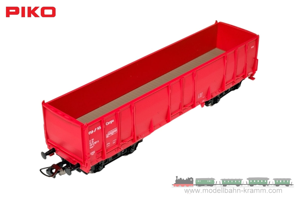 Piko 98553B1, EAN 4066601362417: H0 DC Hochbordwagen Eaos der NS Cargo
