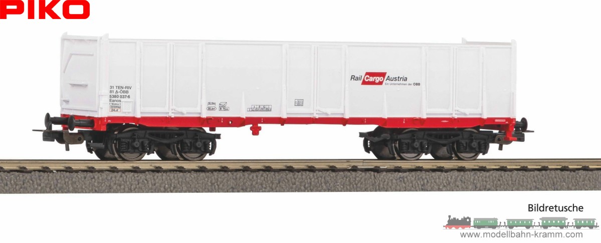 Piko 98553D3, EAN 4066601362516: H0 DC Hochbordwagen Eaos Rail Cargo Austria