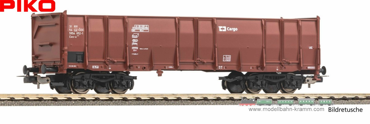 Piko 98553E3, EAN 4066601362356: H0 DC Hochbordwagen Eaos CD Cargo