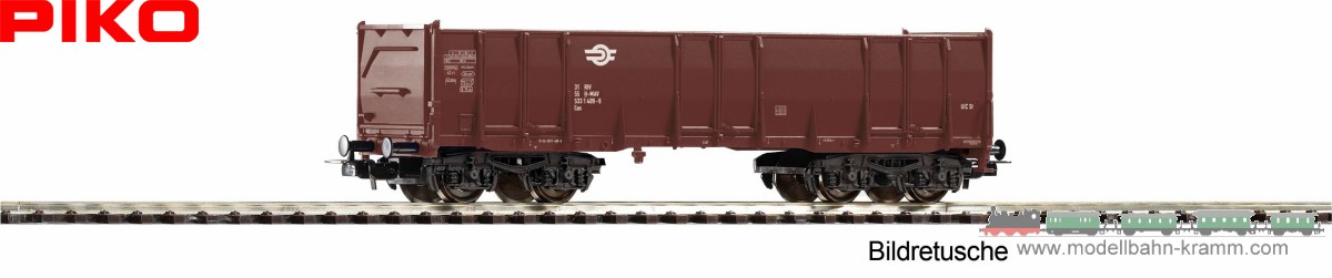 Piko 98559B2, EAN 4066601395392: H0 DC Hochbordwagen Eaos MAV