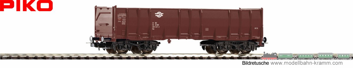 Piko 98559B4, EAN 4066601395415: H0 DC Hochbordwagen Eaos MAV