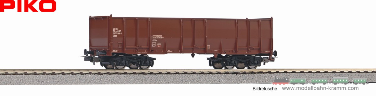 Piko 98559D1, EAN 4066601395262: H0 DC Hochbordwagen Eaos ÖBB