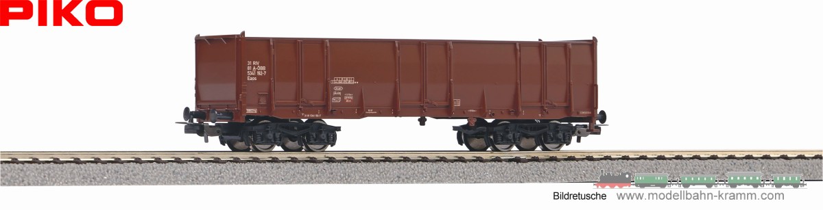 Piko 98559D4, EAN 4066601395293: H0 DC Hochbordwagen Eaos ÖBB
