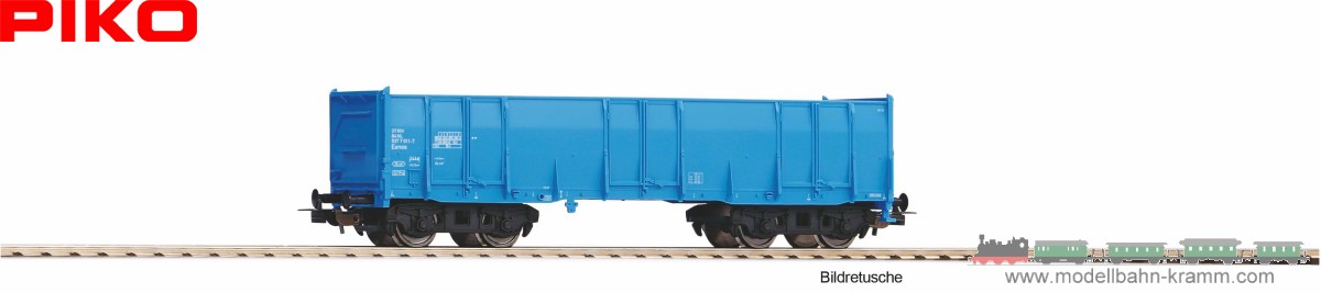 Piko 98559E4, EAN 4066601395378: H0 DC Hochbordwagen Eanos NS