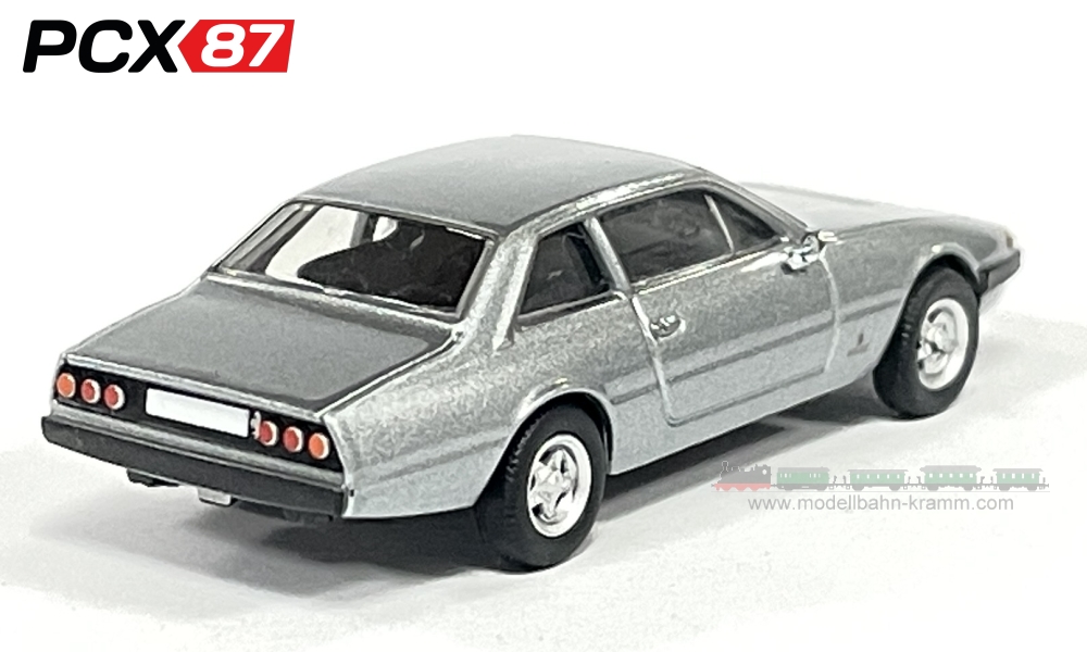 PCX87 PCX870134, EAN 4052176577851: H0/1:87 Ferrari 365 GT4 2+2 silber, 1972 (PCX)