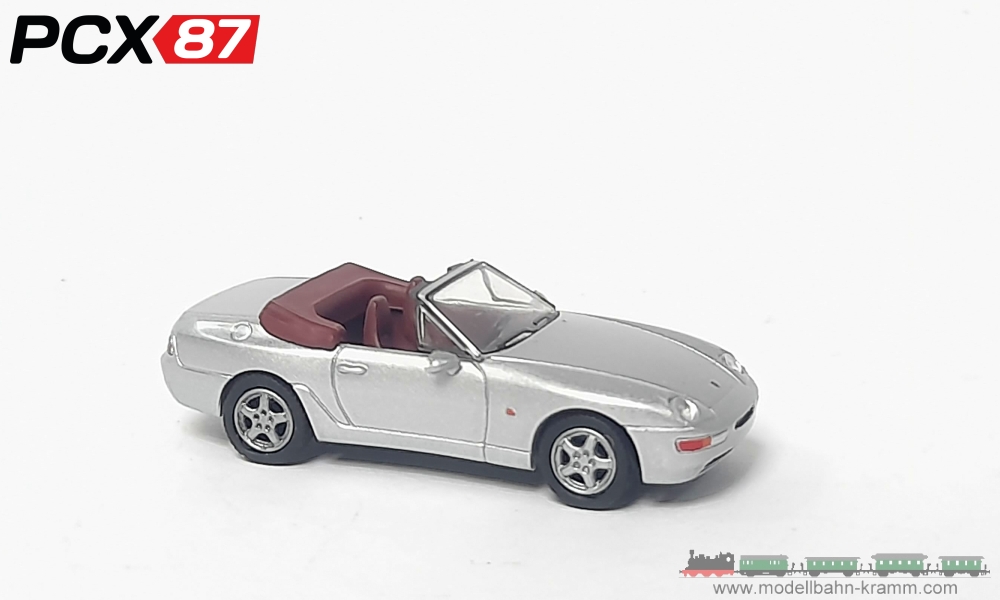 PCX87 PCX870181, EAN 4052176570005: H0/1:87 Porsche 968 Cabriolet, silber, 1991 (PCX)