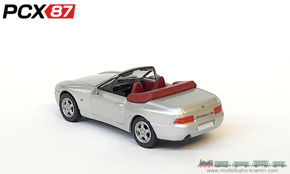 PCX87 PCX870181, EAN 4052176570005: H0/1:87 Porsche 968 Cabriolet, silber, 1991 (PCX)