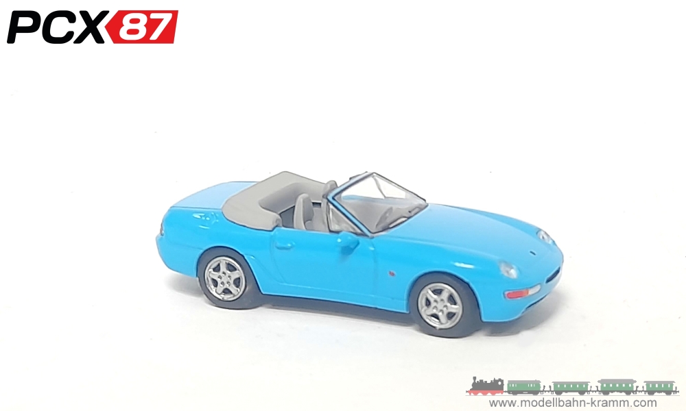 PCX87 PCX870182, EAN 4052176579565: H0/1:87 Porsche 968 Cabriolet, hellblau, 1991 (PCX)