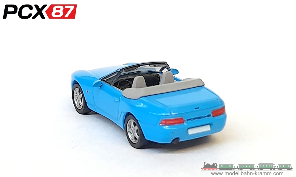 PCX87 PCX870182, EAN 4052176579565: H0/1:87 Porsche 968 Cabriolet, hellblau, 1991 (PCX)