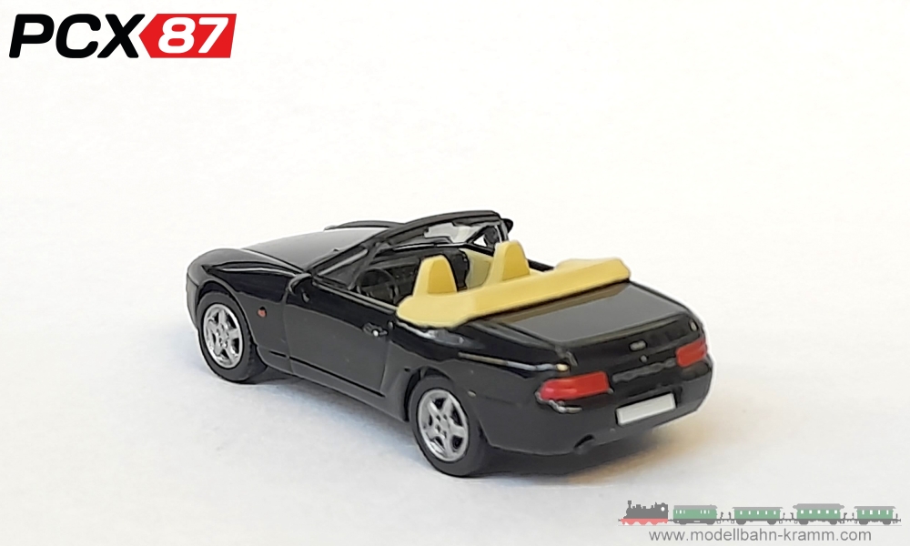 PCX87 PCX870183, EAN 4052176579671: H0/1:87 Porsche 968 Cabriolet, schwarz, 1991 (PCX)