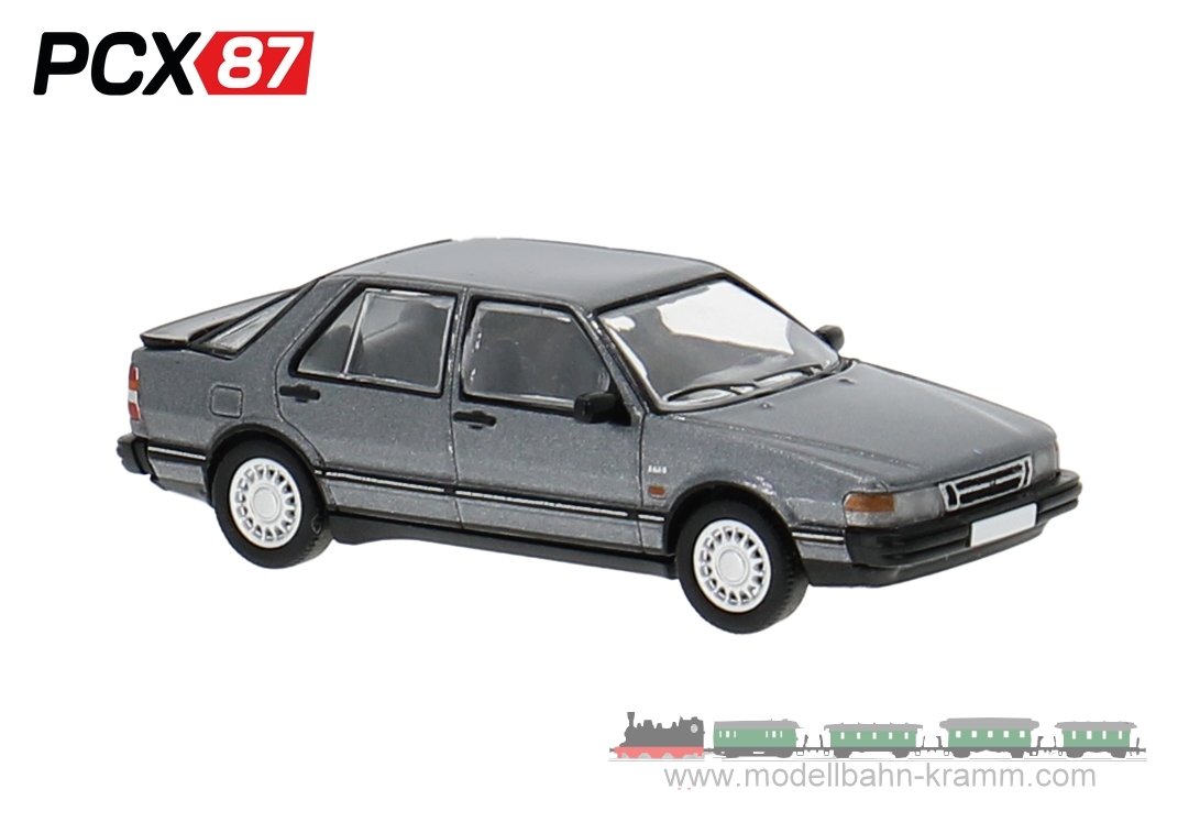 PCX87 PCX870189, EAN 4052176762028: 1:87 Saab 9000 CC, dunkelgrau metallic, 1985