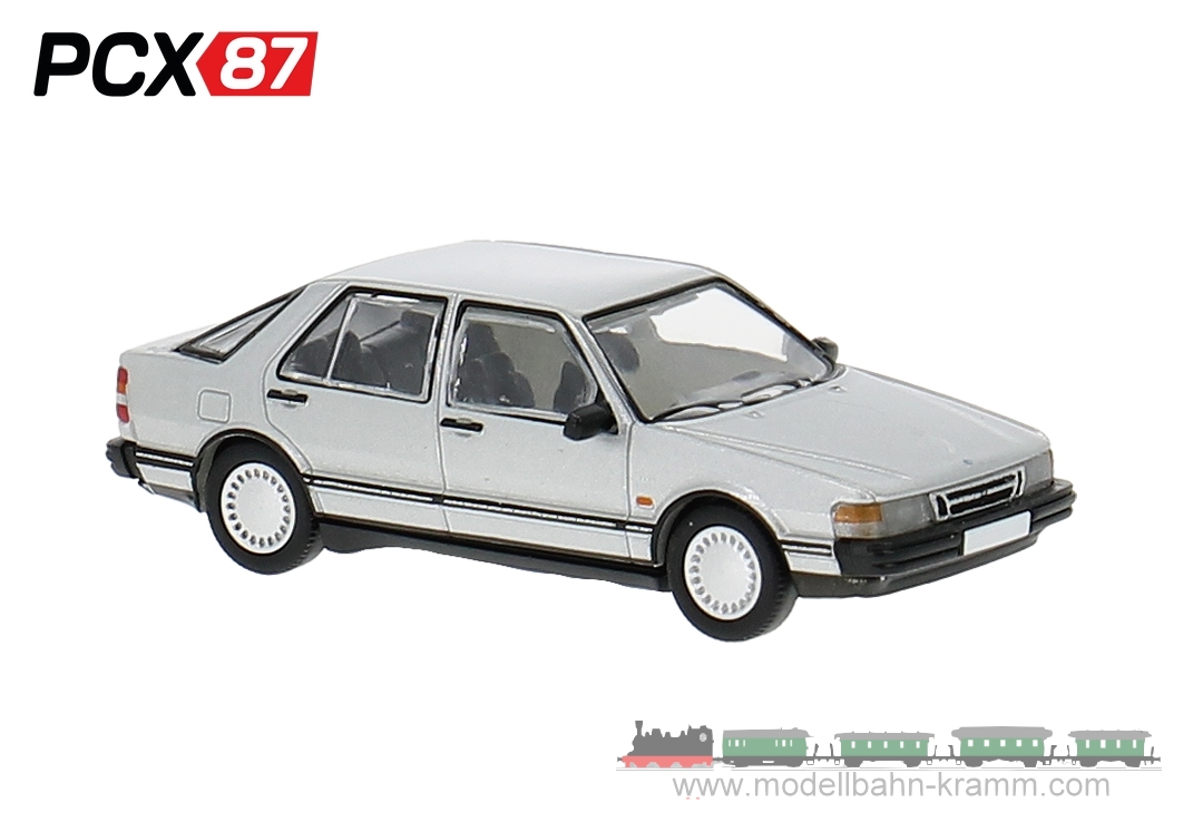 PCX87 PCX870190, EAN 4052176765296: 1:87 Saab 9000 CC, silber metallic, 1985