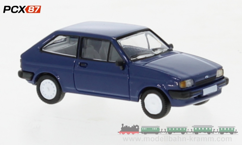PCX87 PCX870277, EAN 4052176725870: H0/1:87 Ford Fiesta MK II dunkelblau, 1985, (PCX)