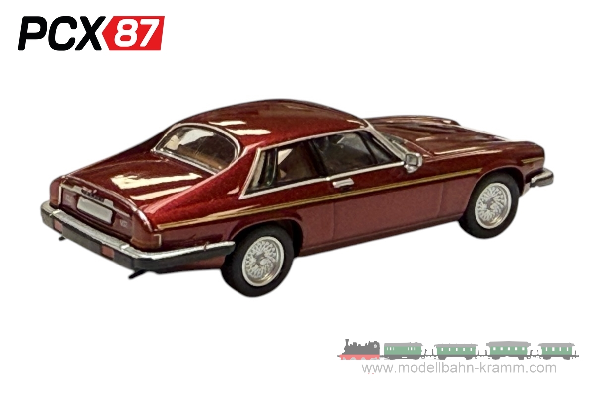 PCX87 PCX870329, EAN 4052176792612: 1:87 Jaguar XJ-S, dunkelrot metallic, 1981